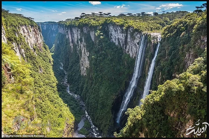 تصاویر/ ژرف‌-دره‌های جهان